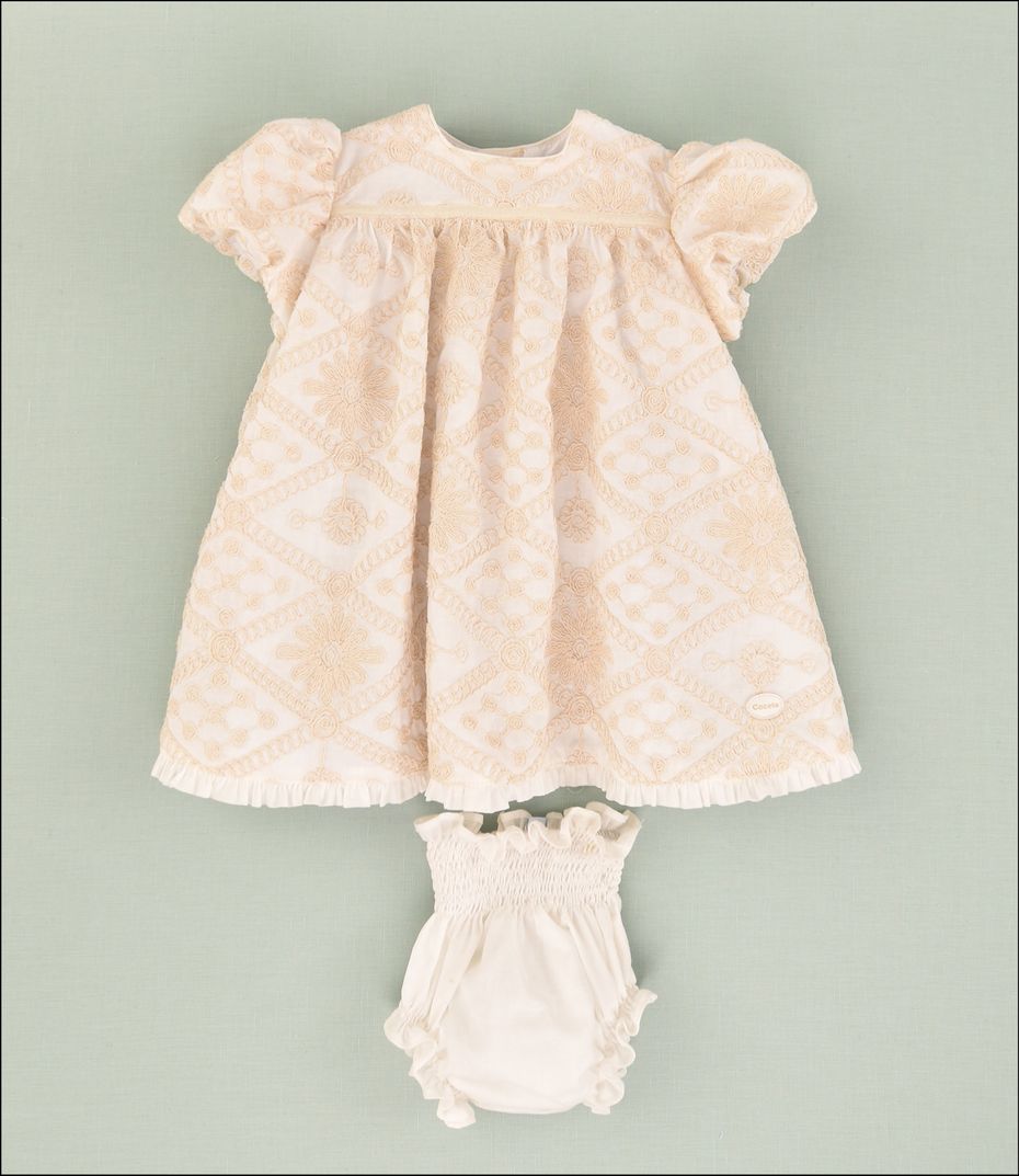 Vestido braga crudo