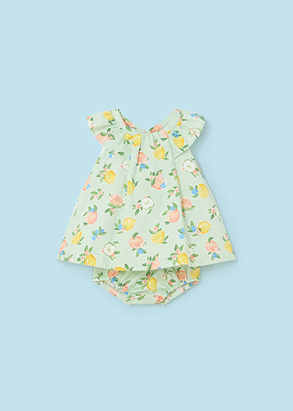 Vestido Estampado Saten