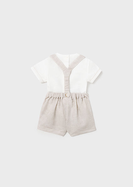 Conj. Pantalon Corto Tirantes