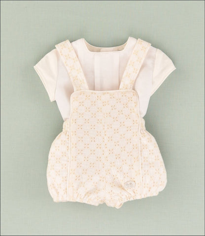Conjunto Rana Bordado Bebe