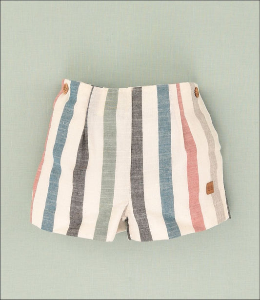 Pantalon Corto Rayas