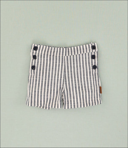 Pantalon Corto Rayas Niño