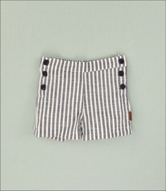 Pantalon Corto Rayas Niño