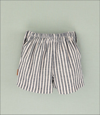 Pantalon Corto Rayas Niño