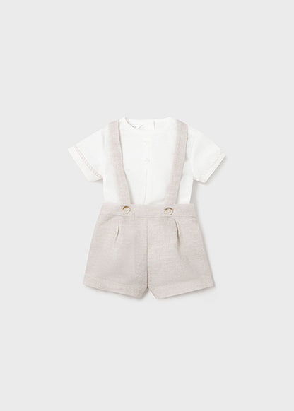 Conj. Pantalon Corto Tirantes