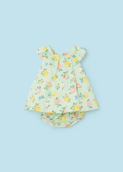 Vestido Estampado Saten