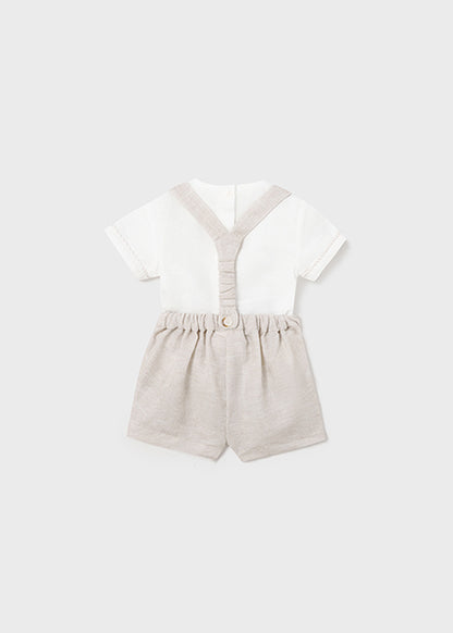 Conj. Pantalon Corto Tirantes