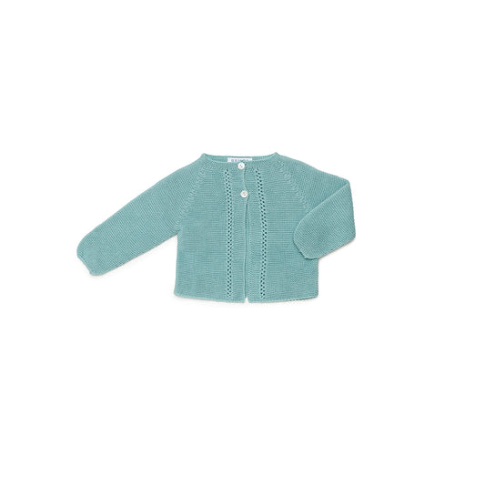 Chaqueta Larga Calados Lateral